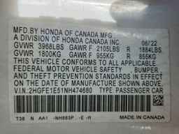 2022 HONDA CIVIC