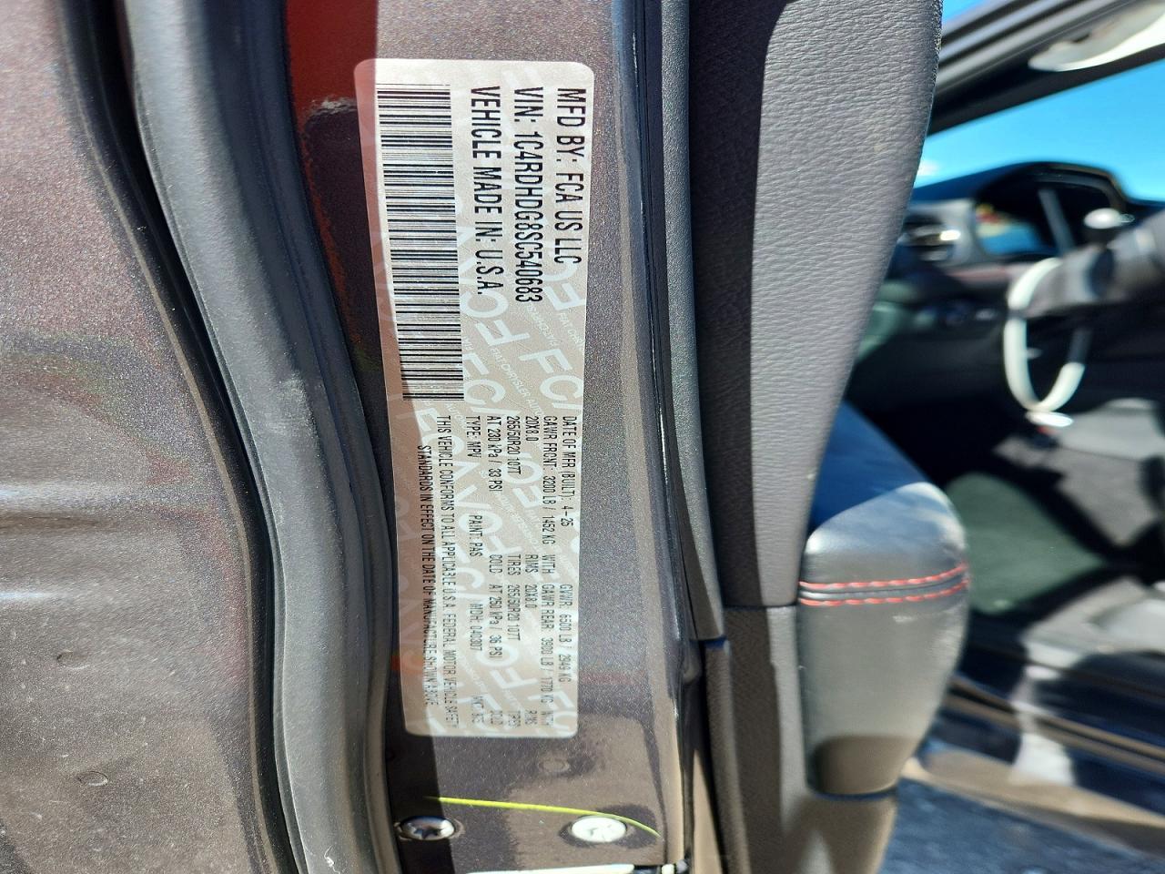 2025 DODGE DURANGO
