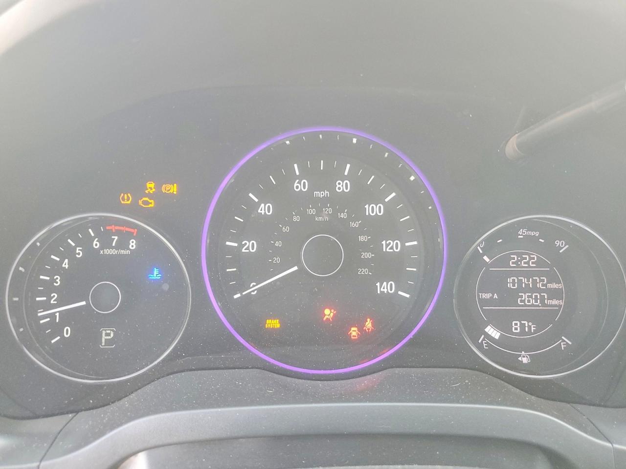 2016 HONDA HR-V