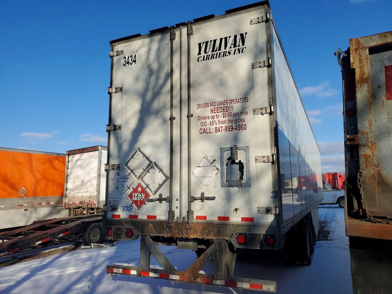 2015 VANGUARD Dry Freight