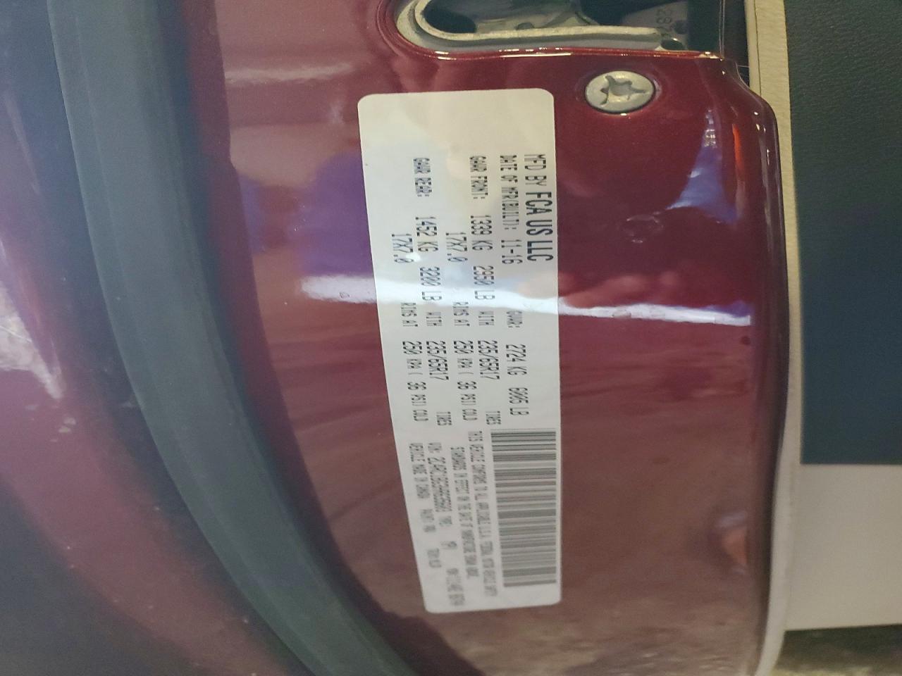 2017 CHRYSLER Pacifica
