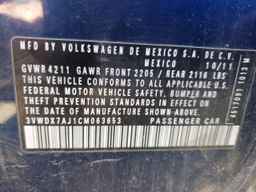 2012 VOLKSWAGEN JETTA