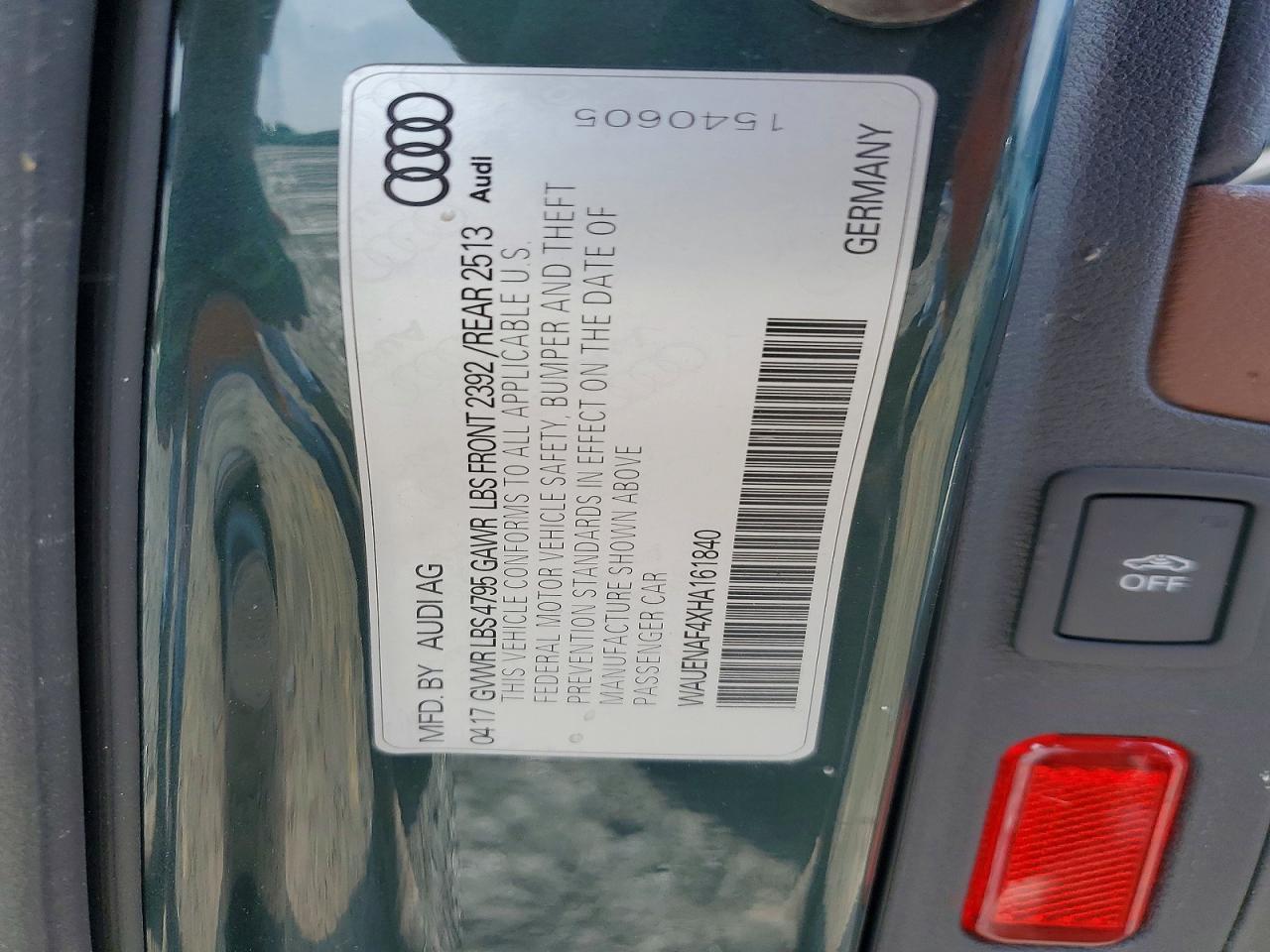 2017 AUDI A4