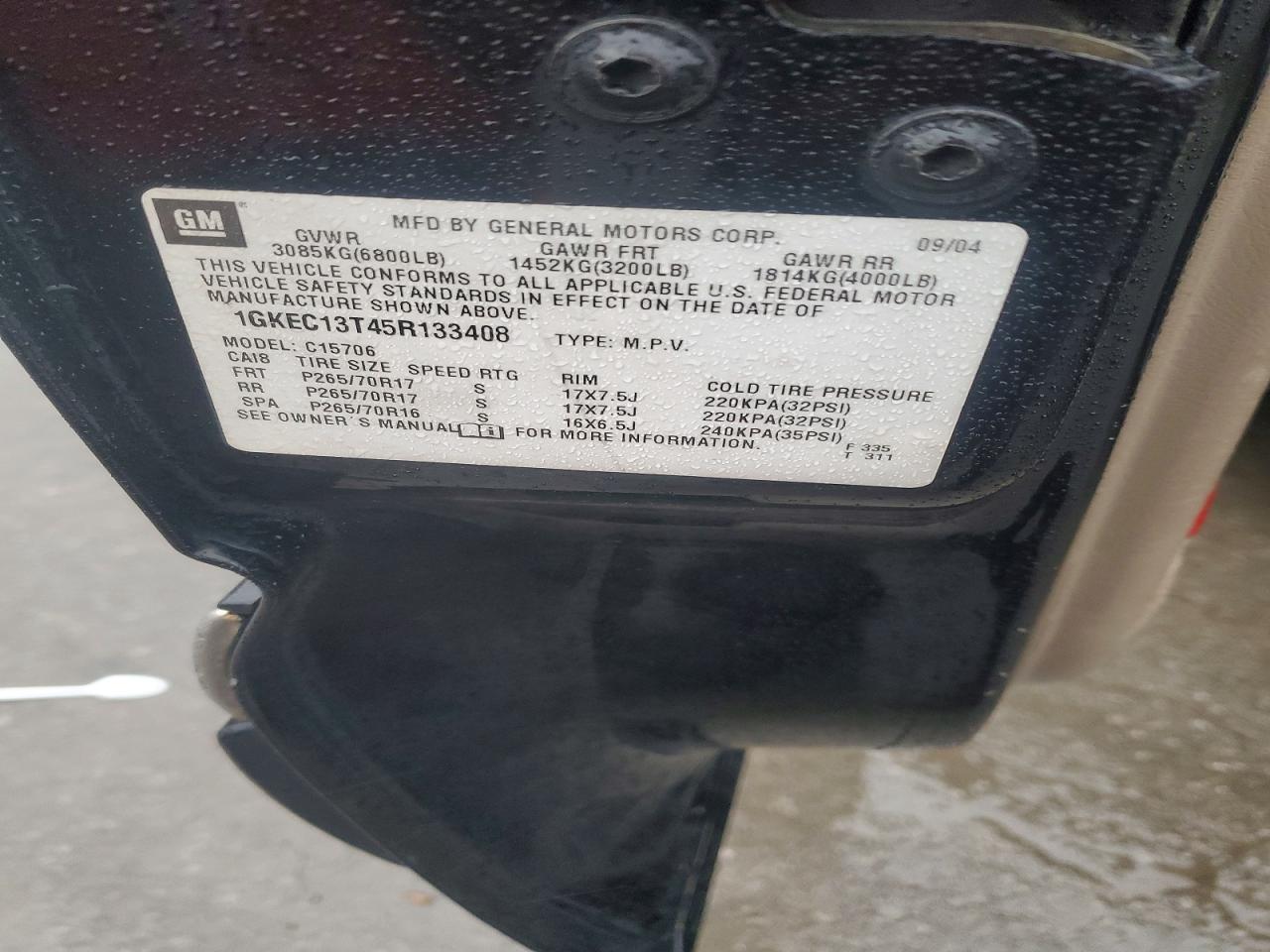 2005 GMC Yukon