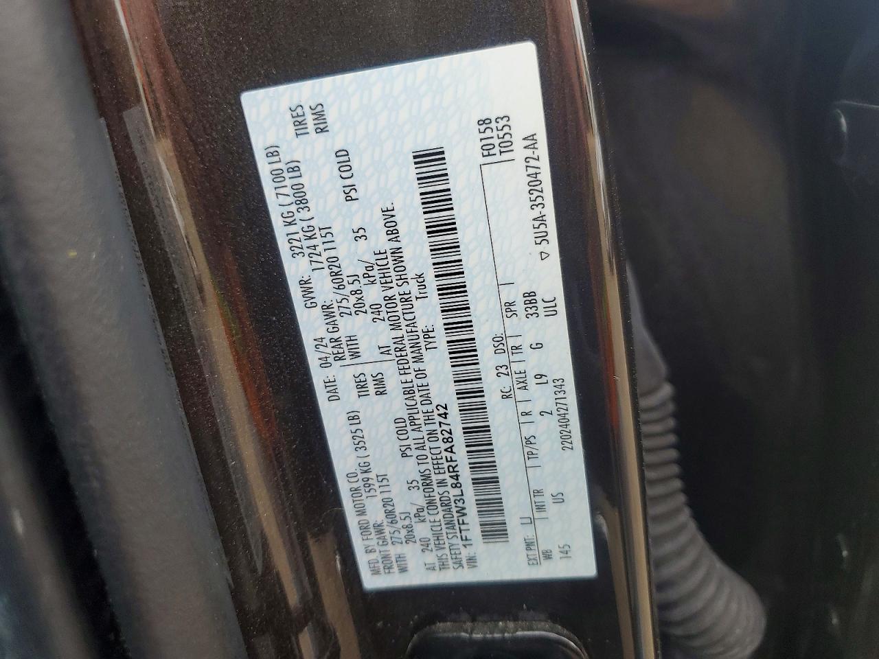 2024 FORD F-150