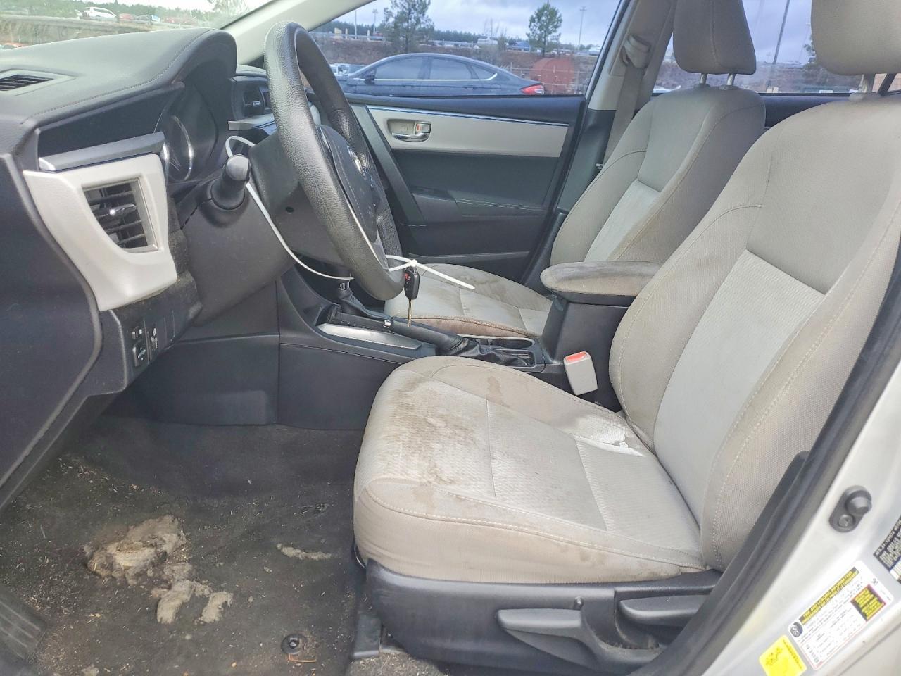2016 TOYOTA COROLLA