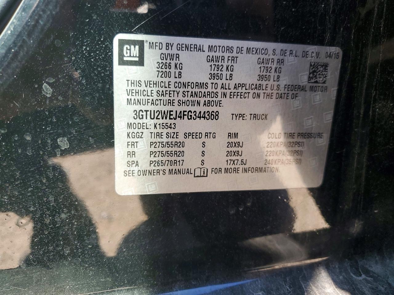 2015 GMC Sierra