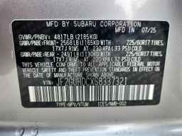 2025 SUBARU Crosstrek