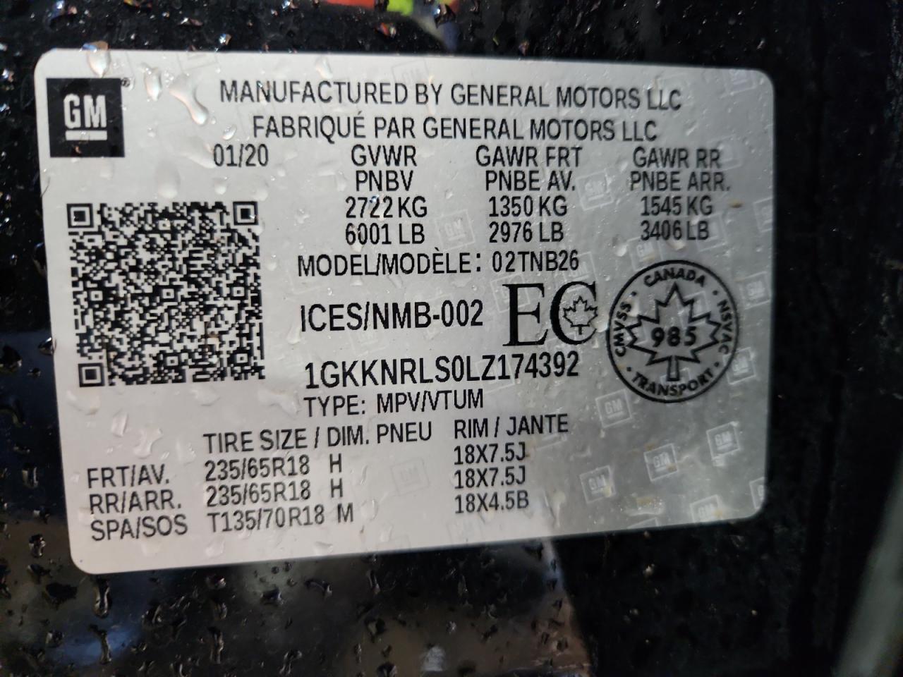 2020 GMC ACADIA