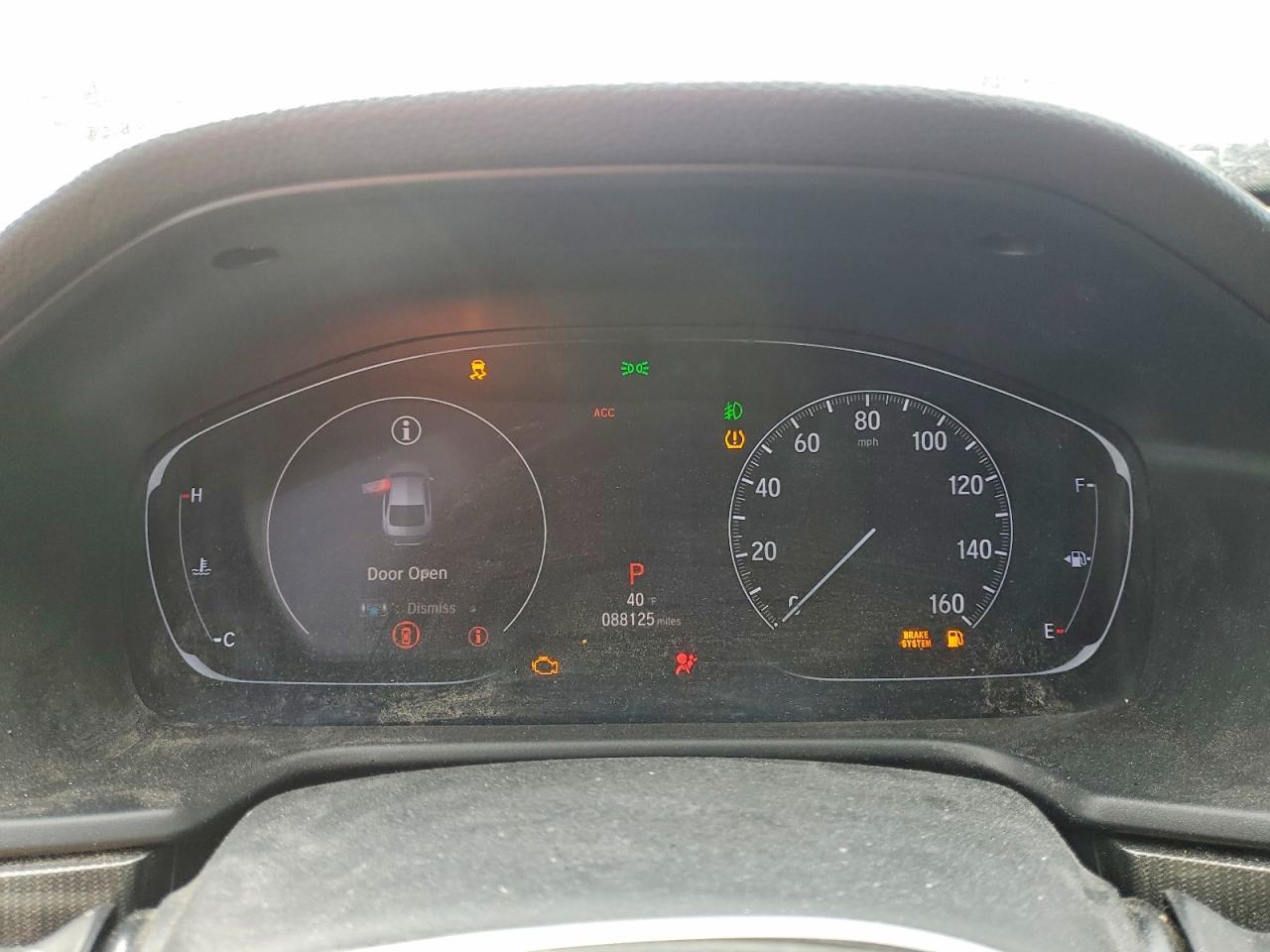 2019 HONDA ACCORD
