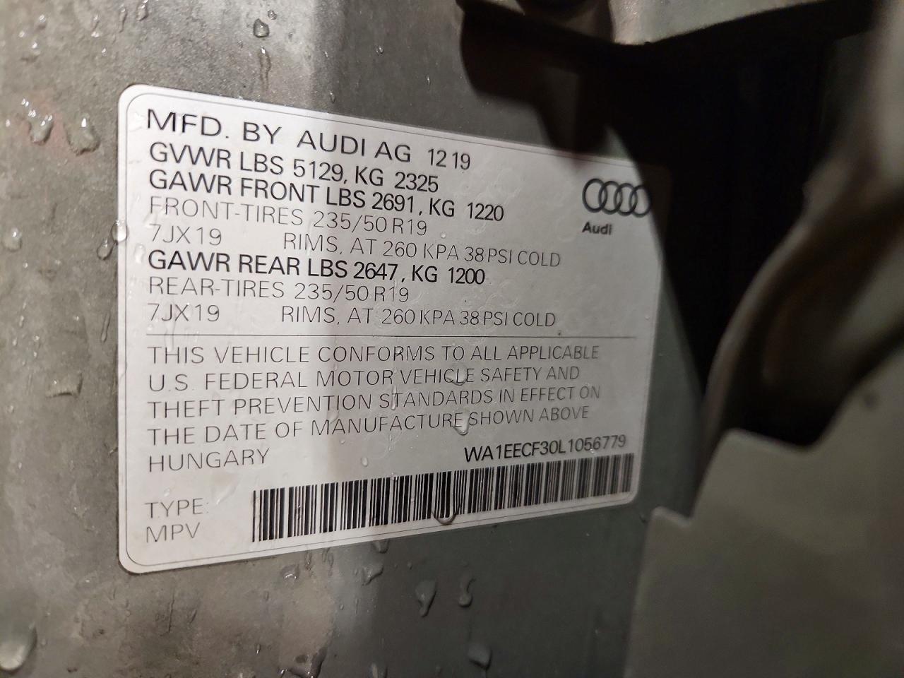 2020 AUDI Q3