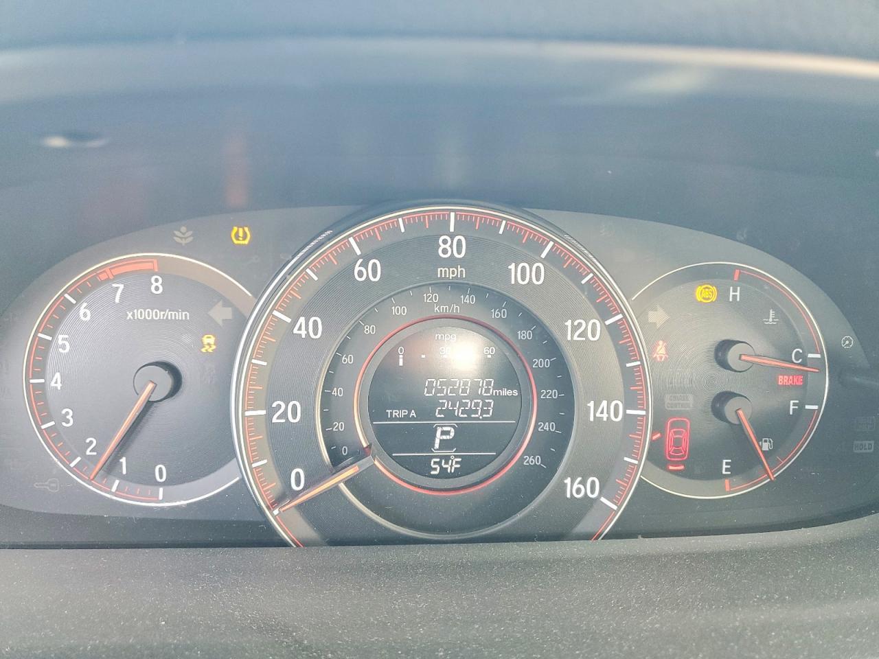 2016 HONDA ACCORD