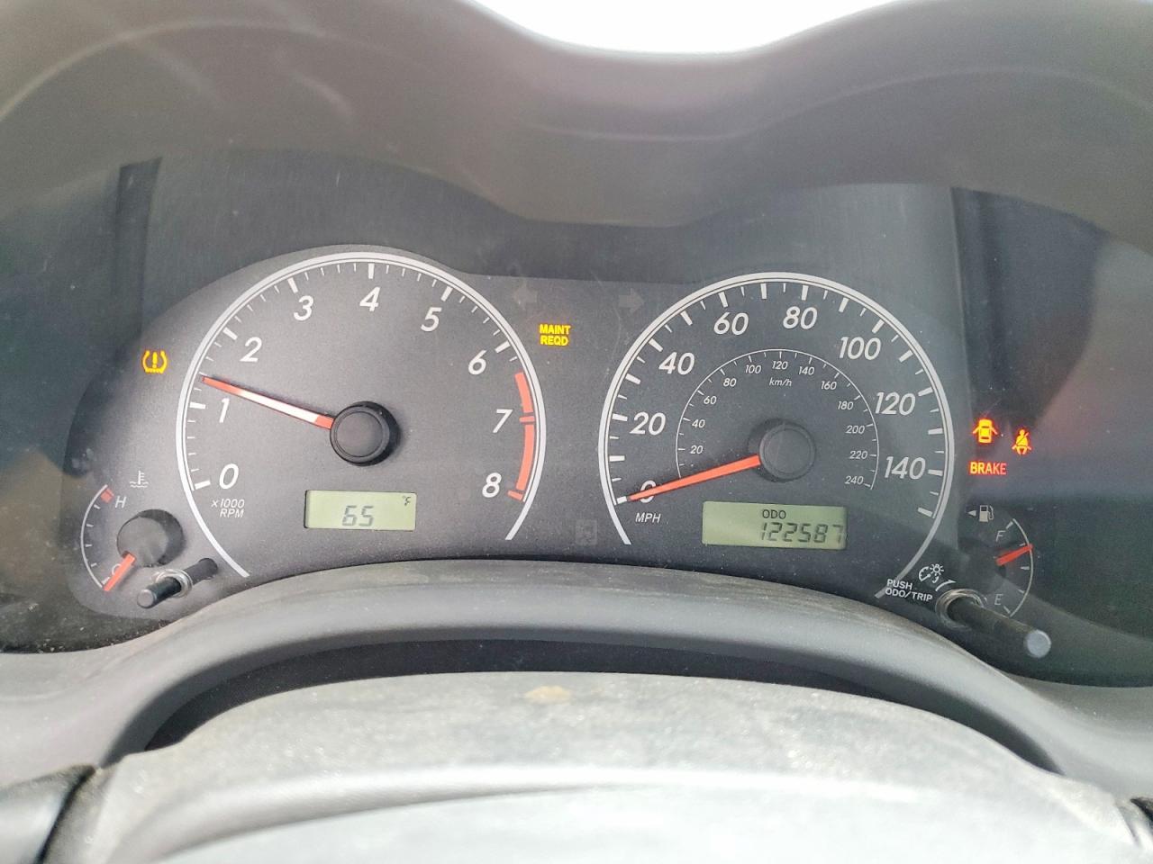 2010 TOYOTA COROLLA