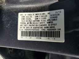2015 HONDA ACCORD