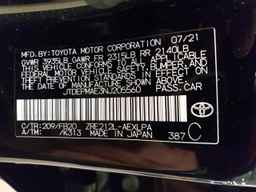 2022 TOYOTA COROLLA