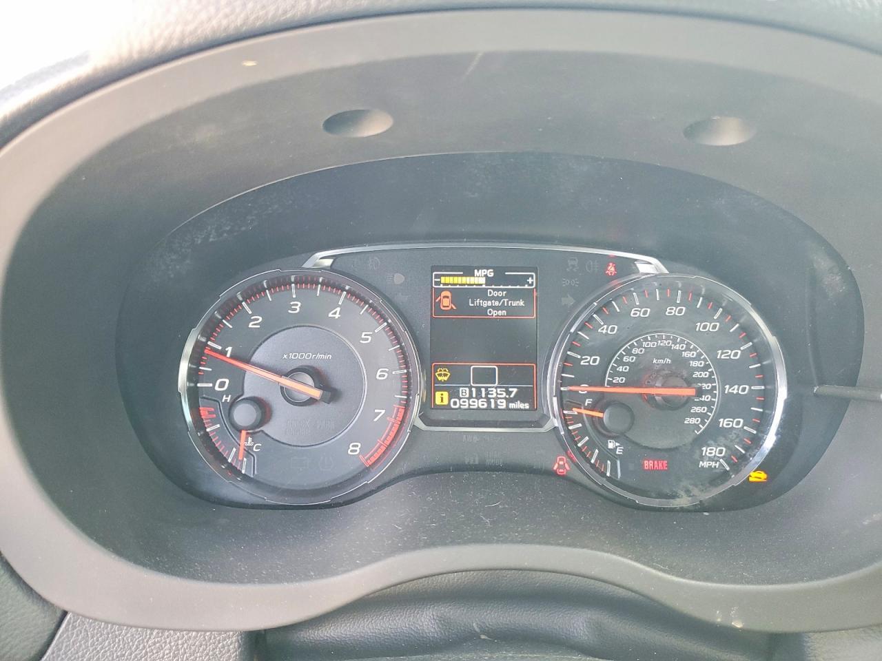 2018 SUBARU WRX