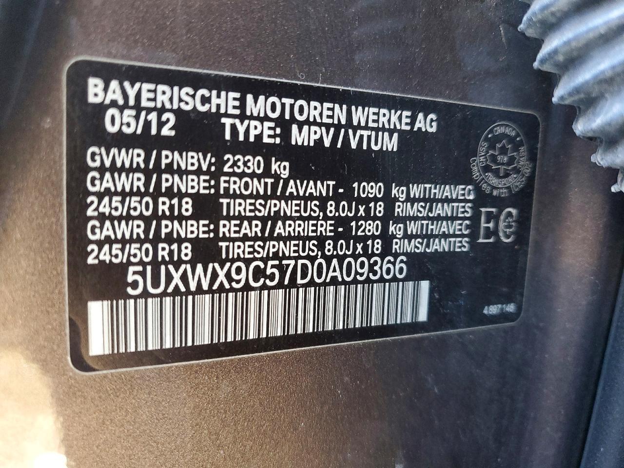 2013 BMW X3