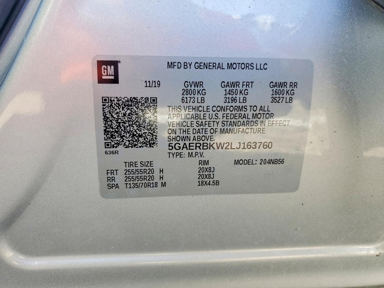2020 BUICK ENCLAVE