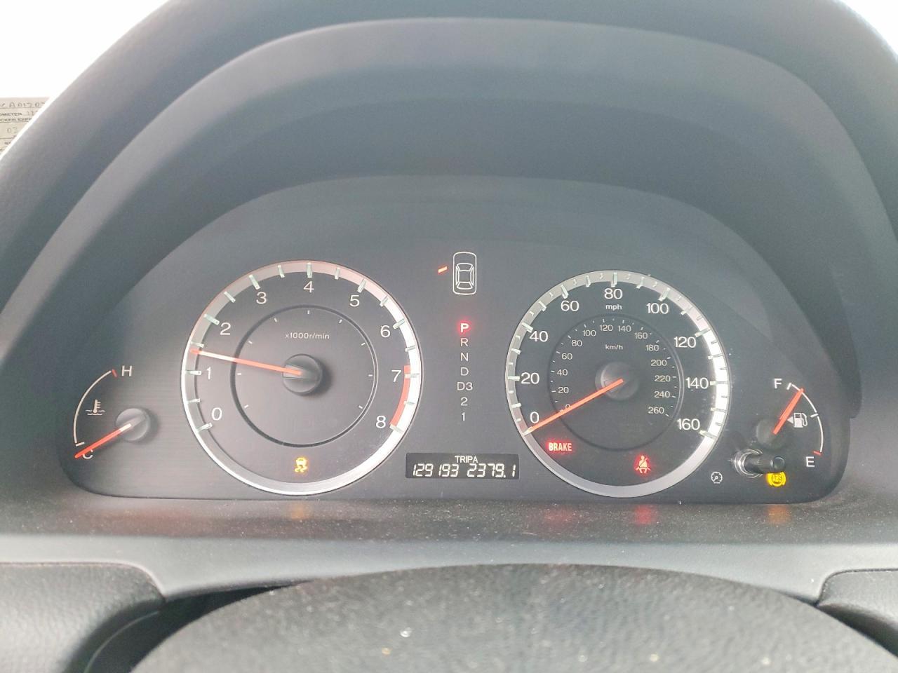 2012 HONDA ACCORD