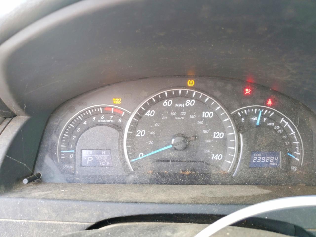 2012 TOYOTA CAMRY