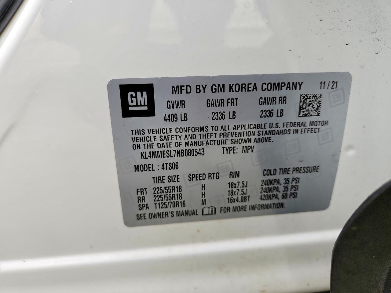 2022 BUICK Encore GX