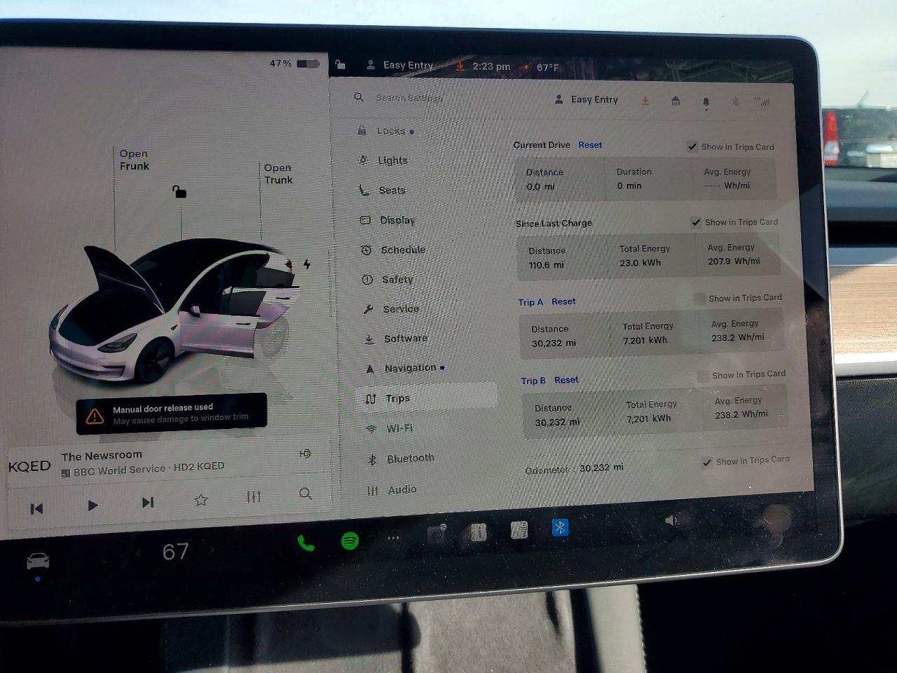 2023 TESLA MODEL 3