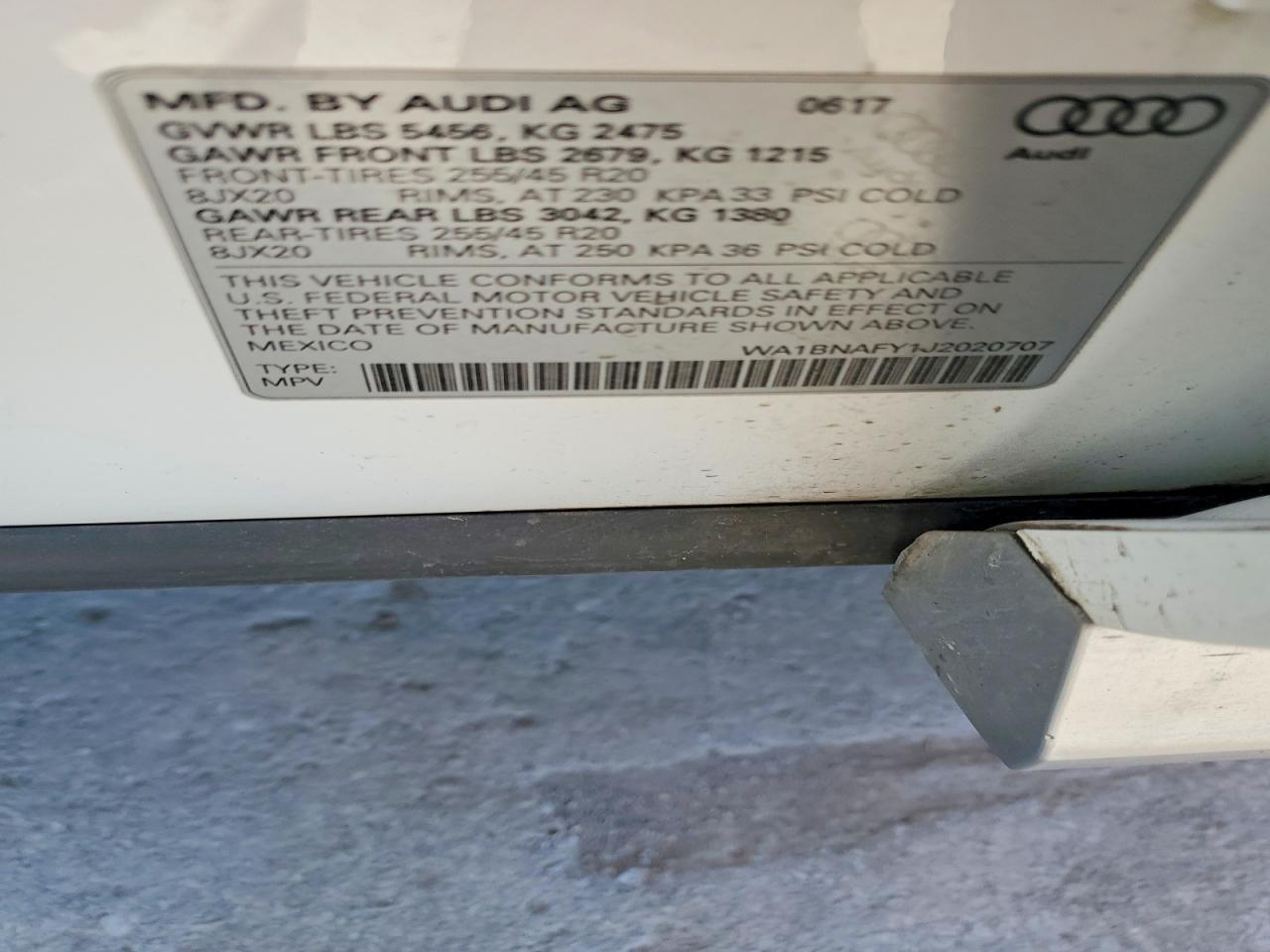 2018 AUDI Q5