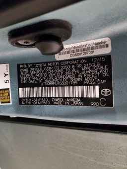 2016 TOYOTA PRIUS