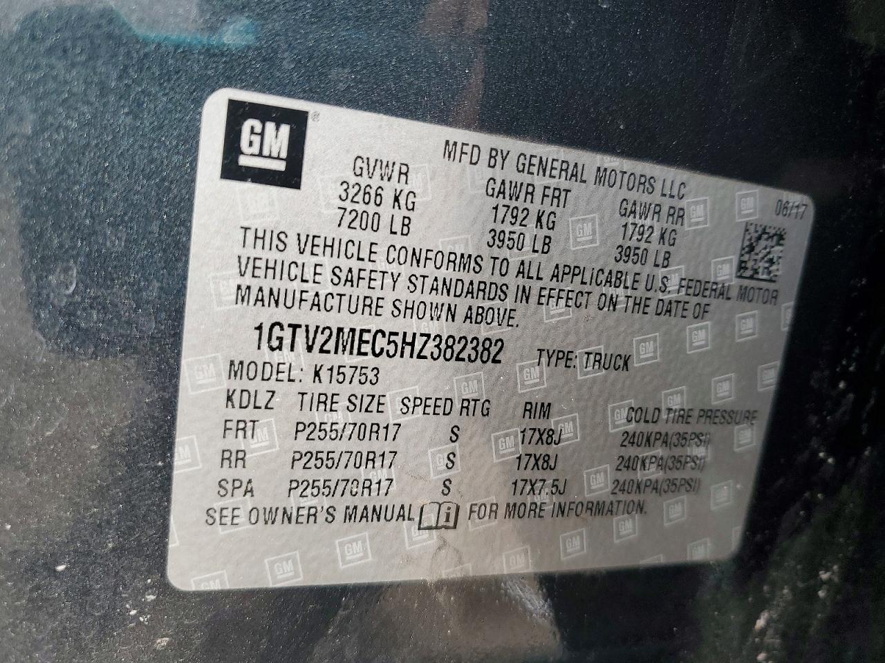 2017 GMC Sierra