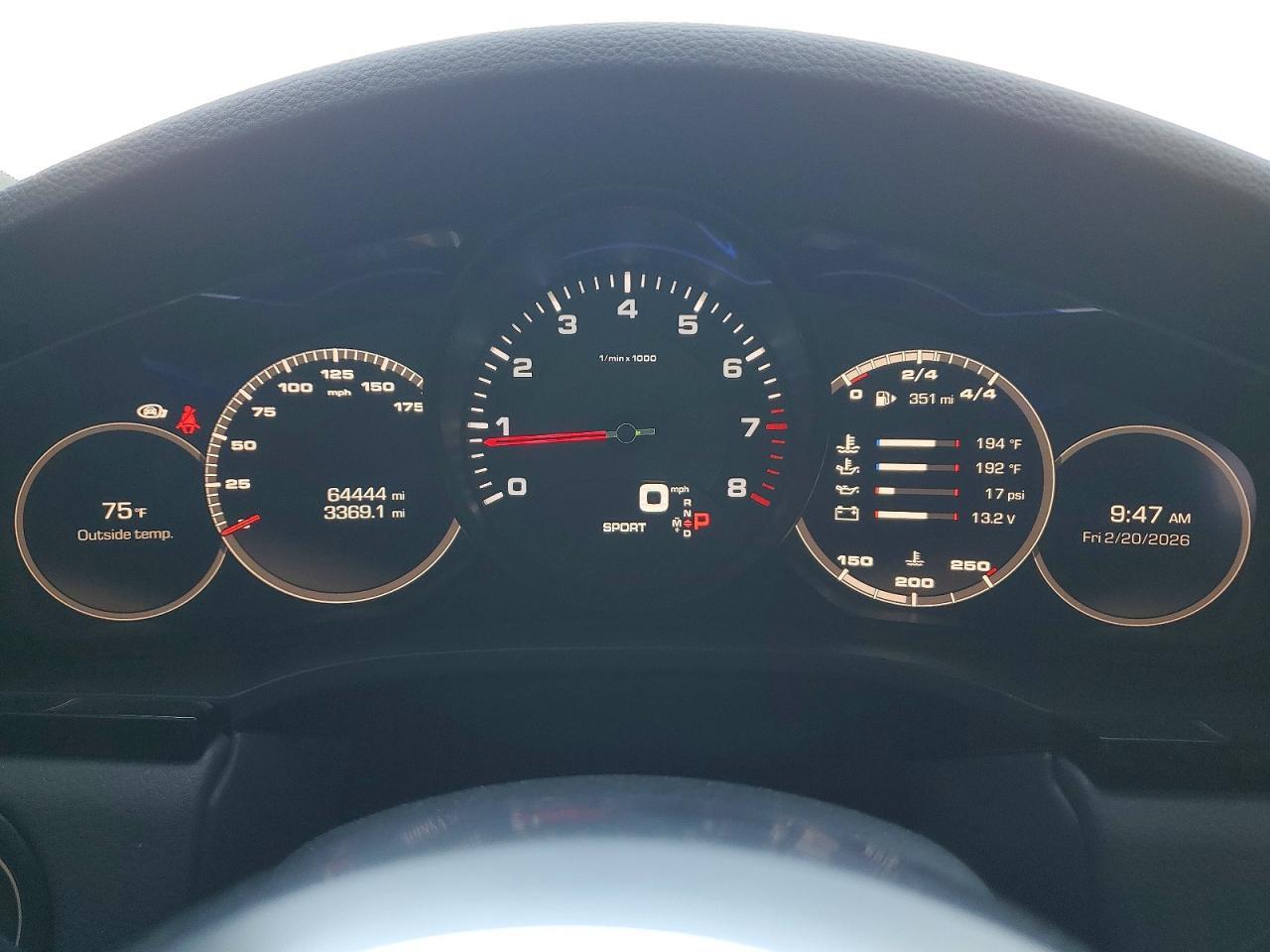 2021 PORSCHE CAYENNE