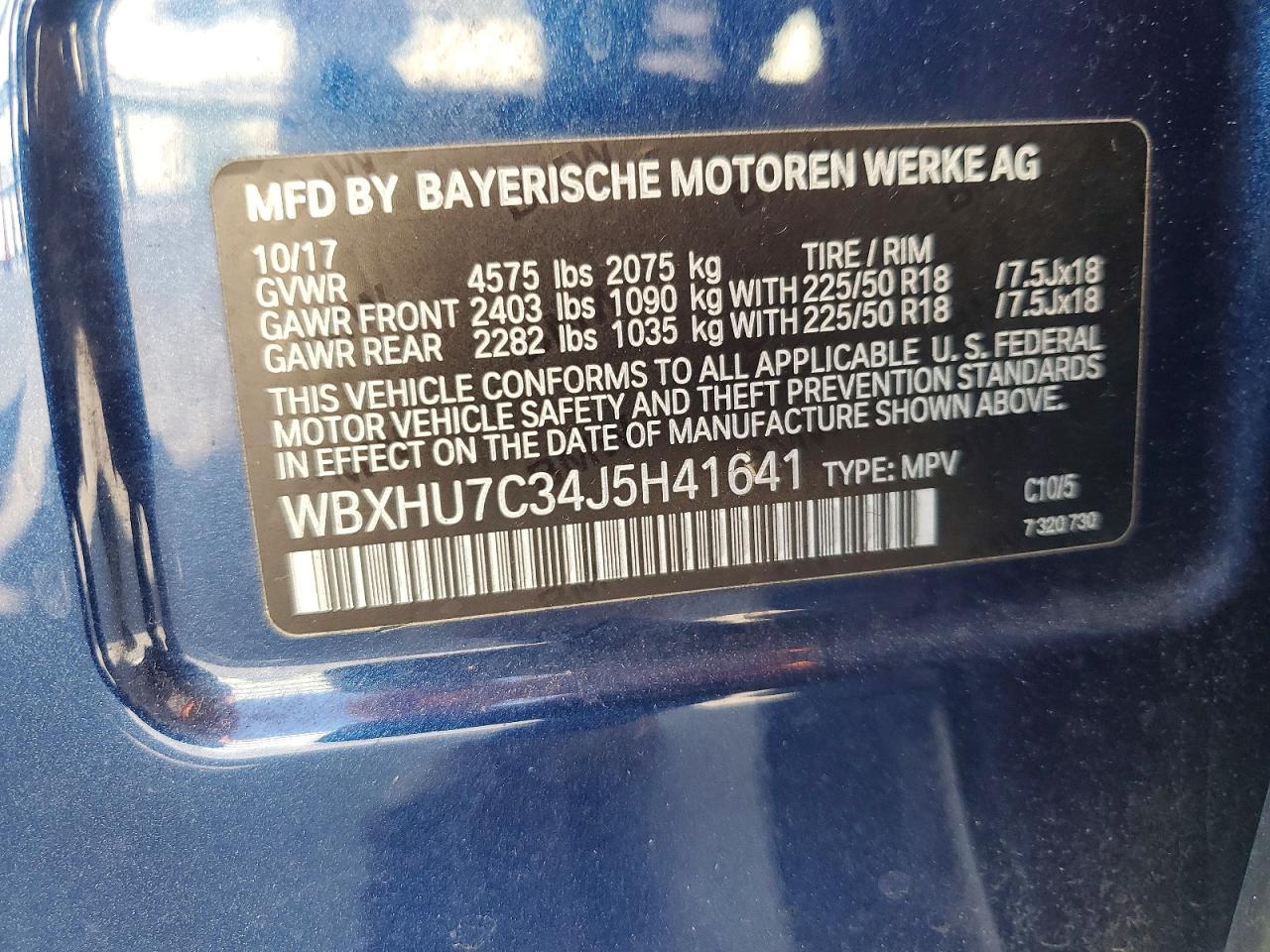 2018 BMW X1