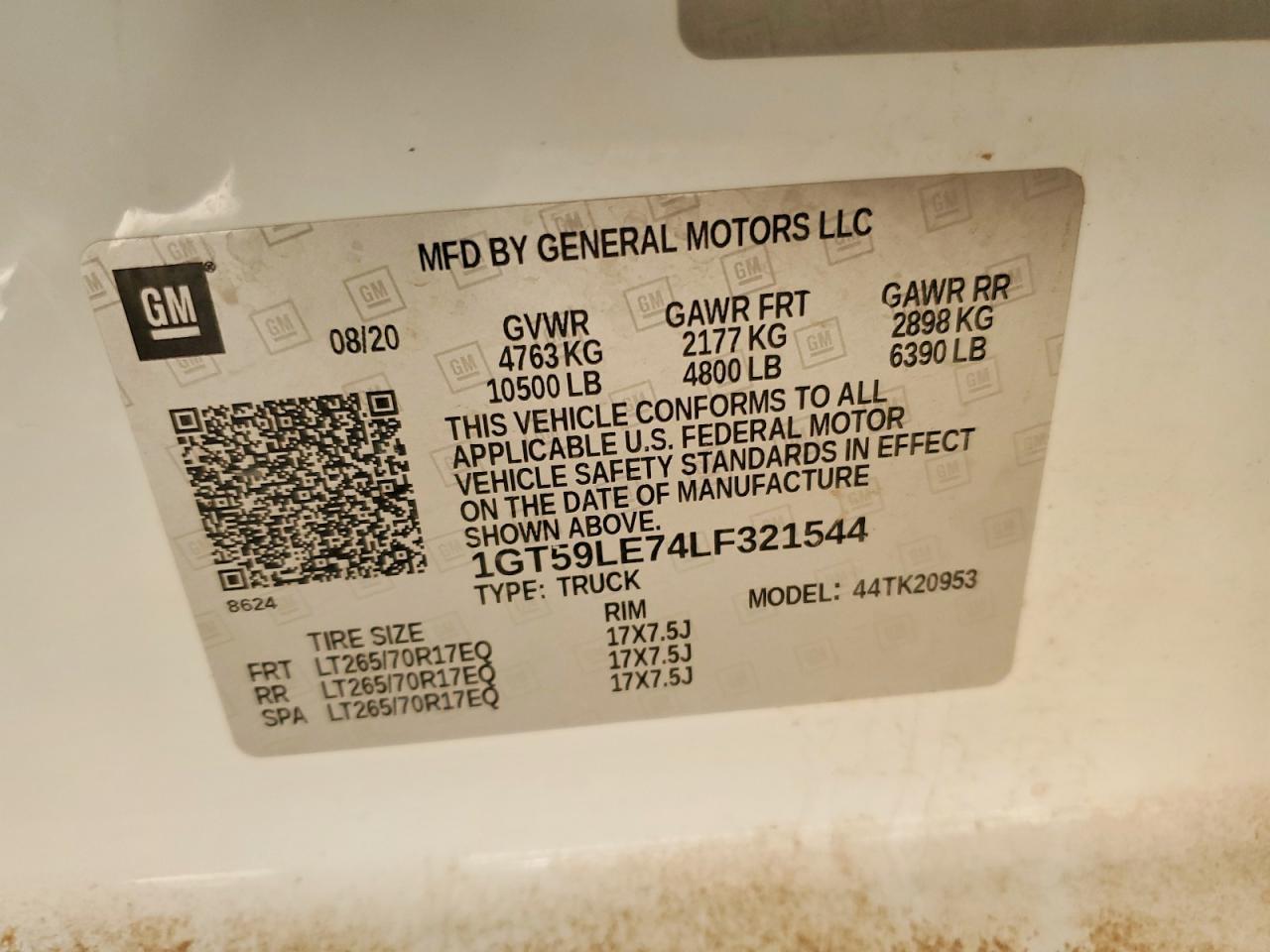2020 GMC Sierra