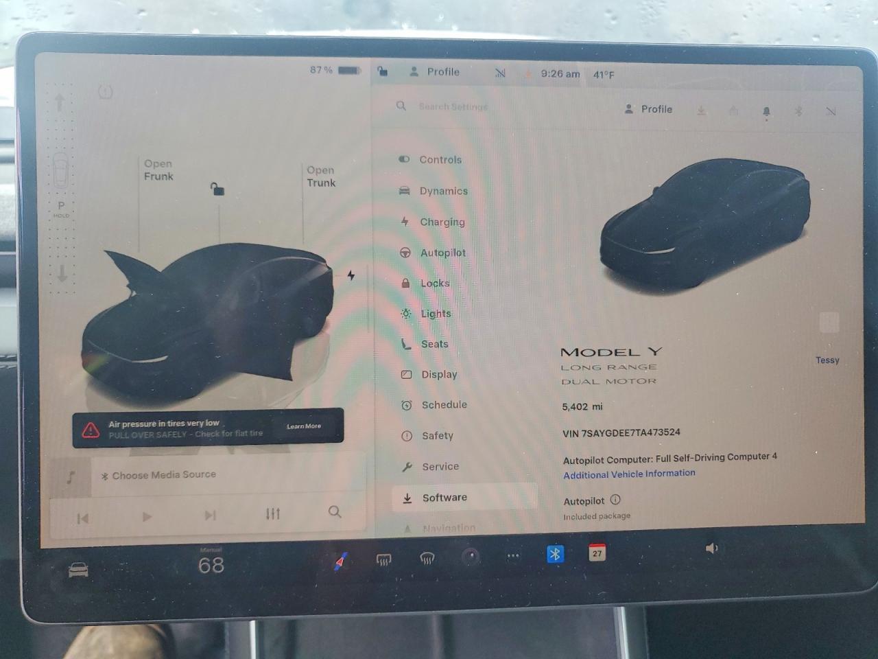 2026 TESLA MODEL Y