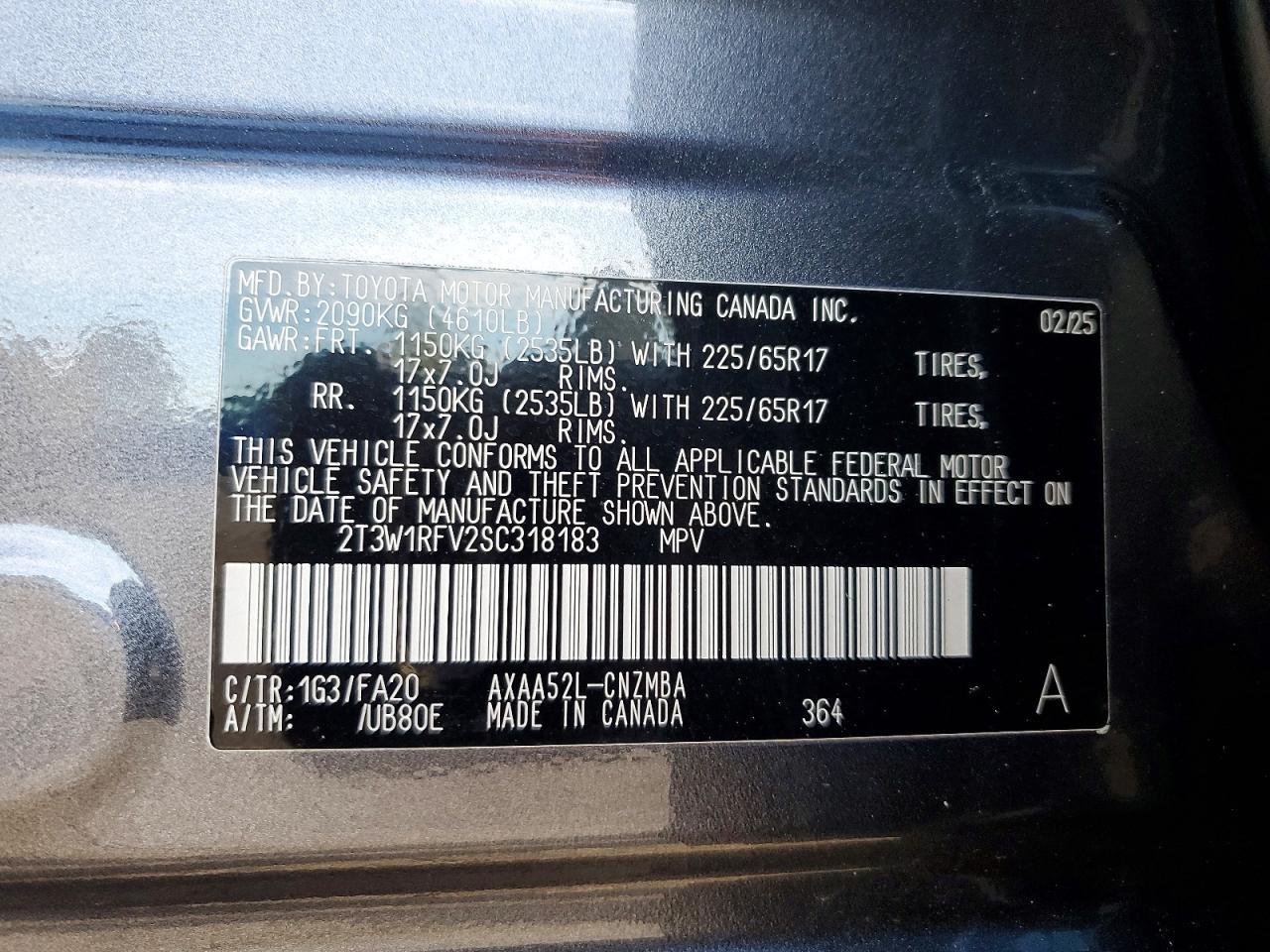 2025 TOYOTA RAV4