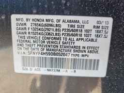 2013 HONDA PILOT