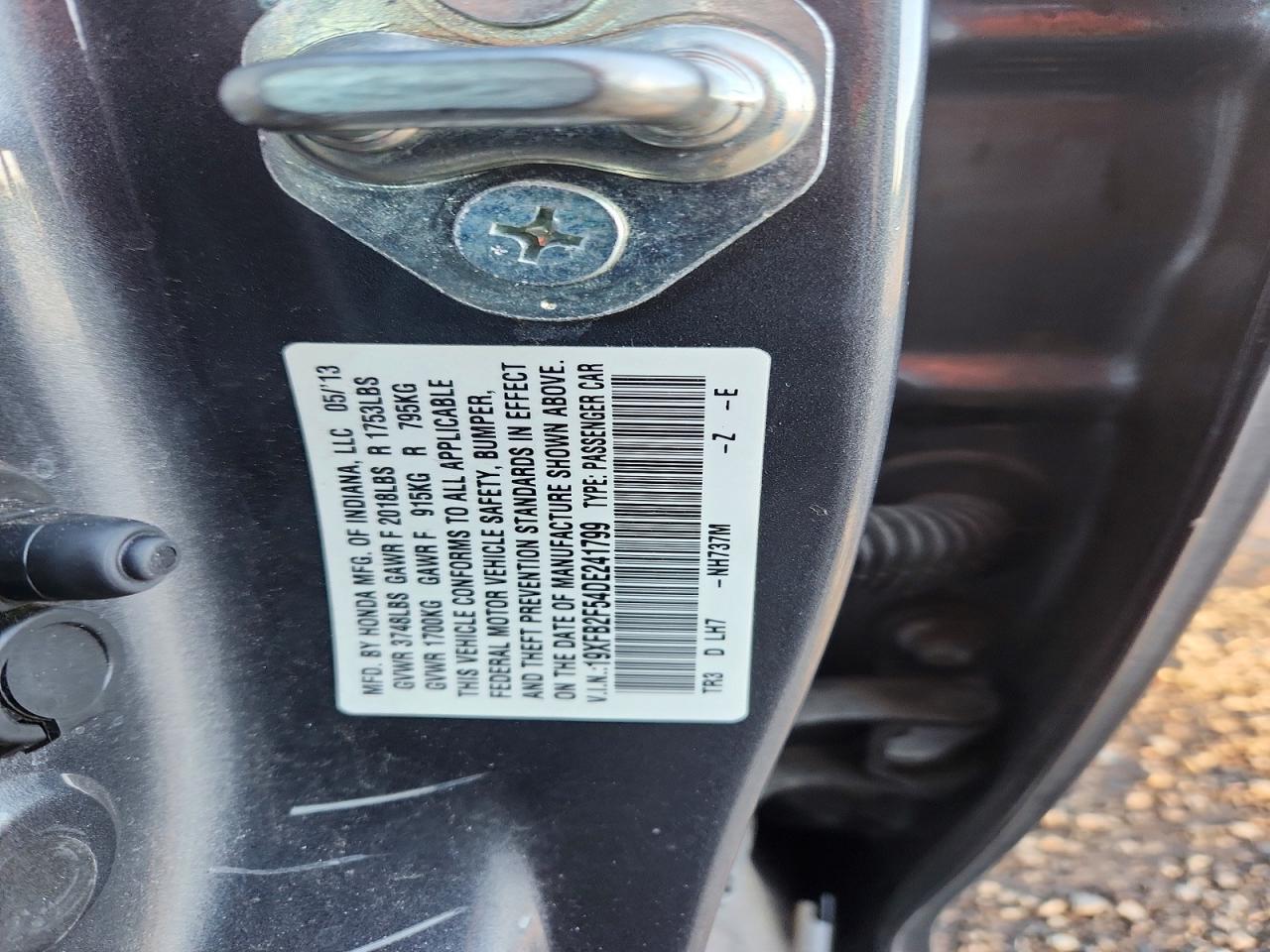 2013 HONDA CIVIC
