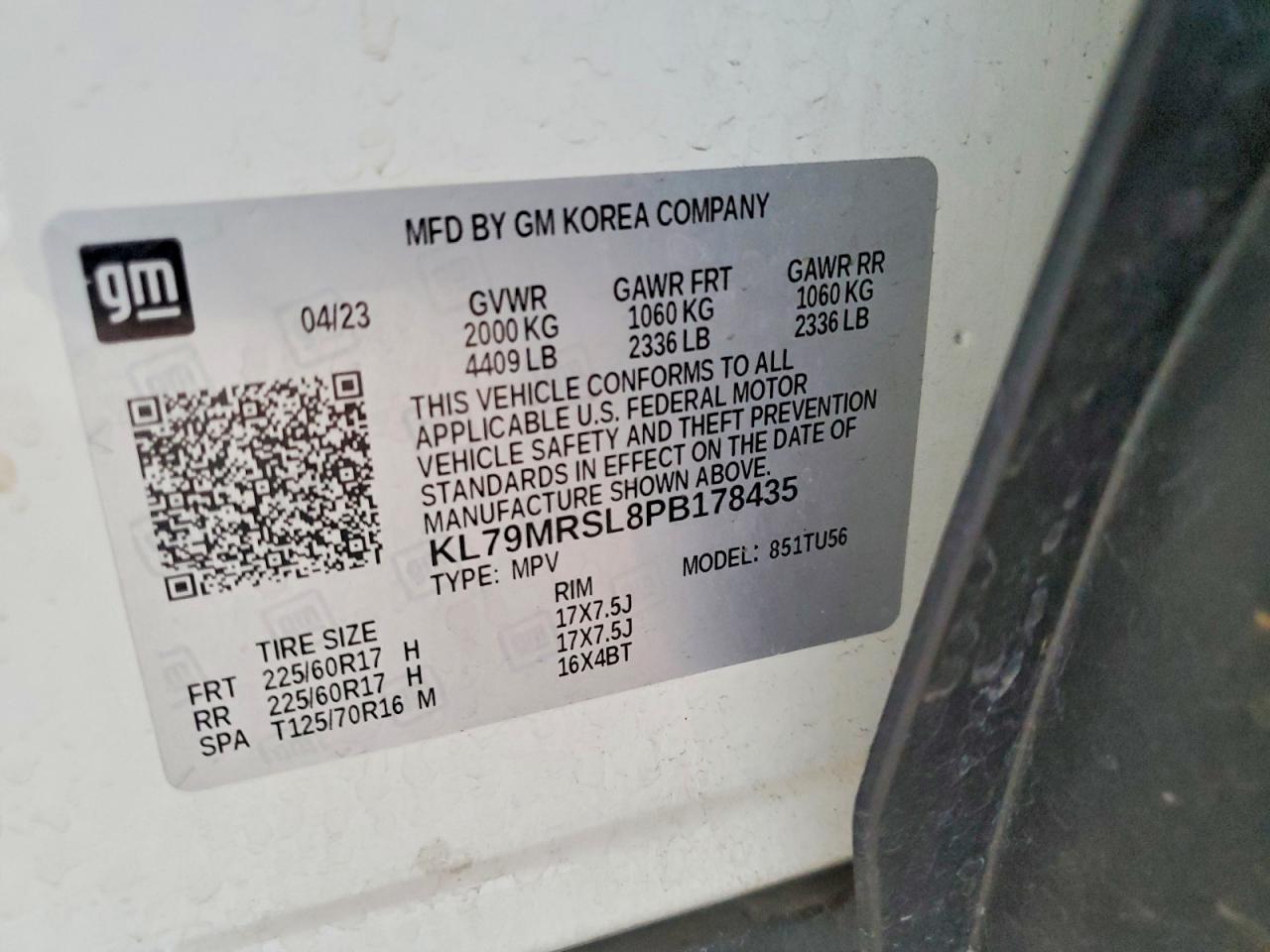 2023 CHEVROLET Trailblazer