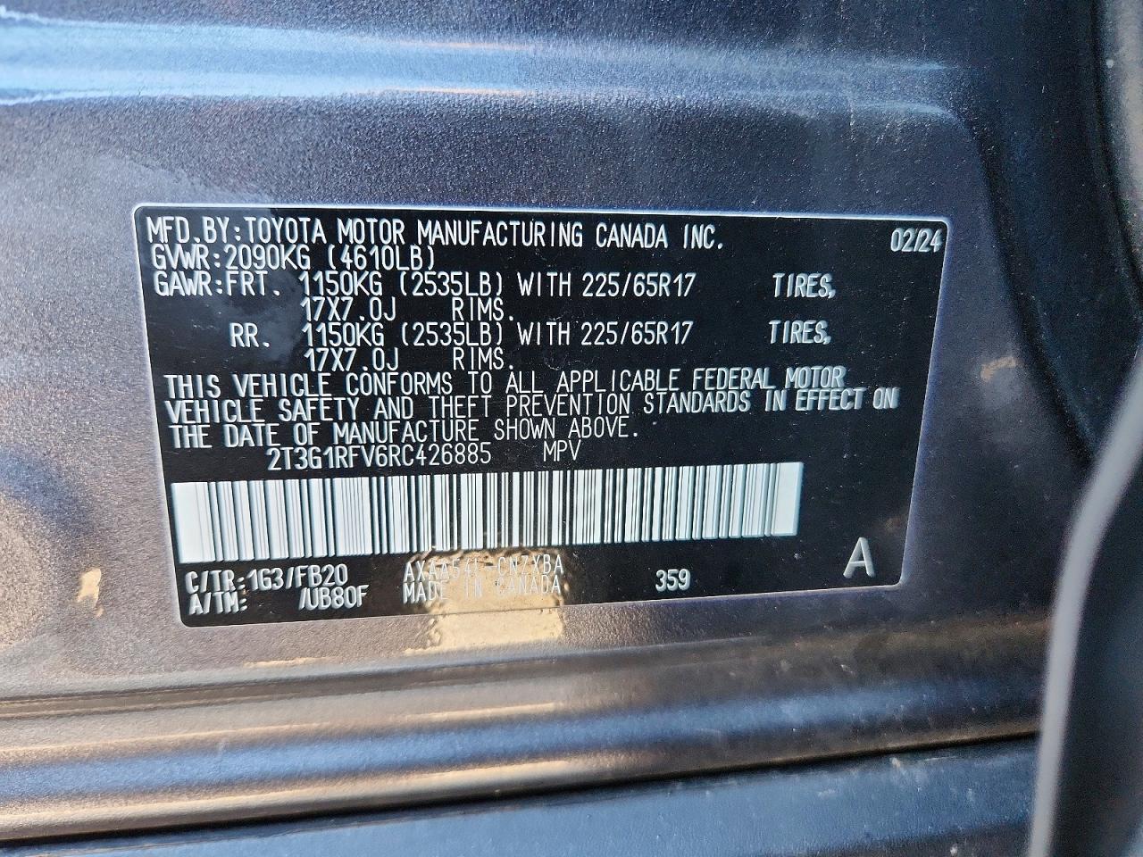 2024 TOYOTA RAV4