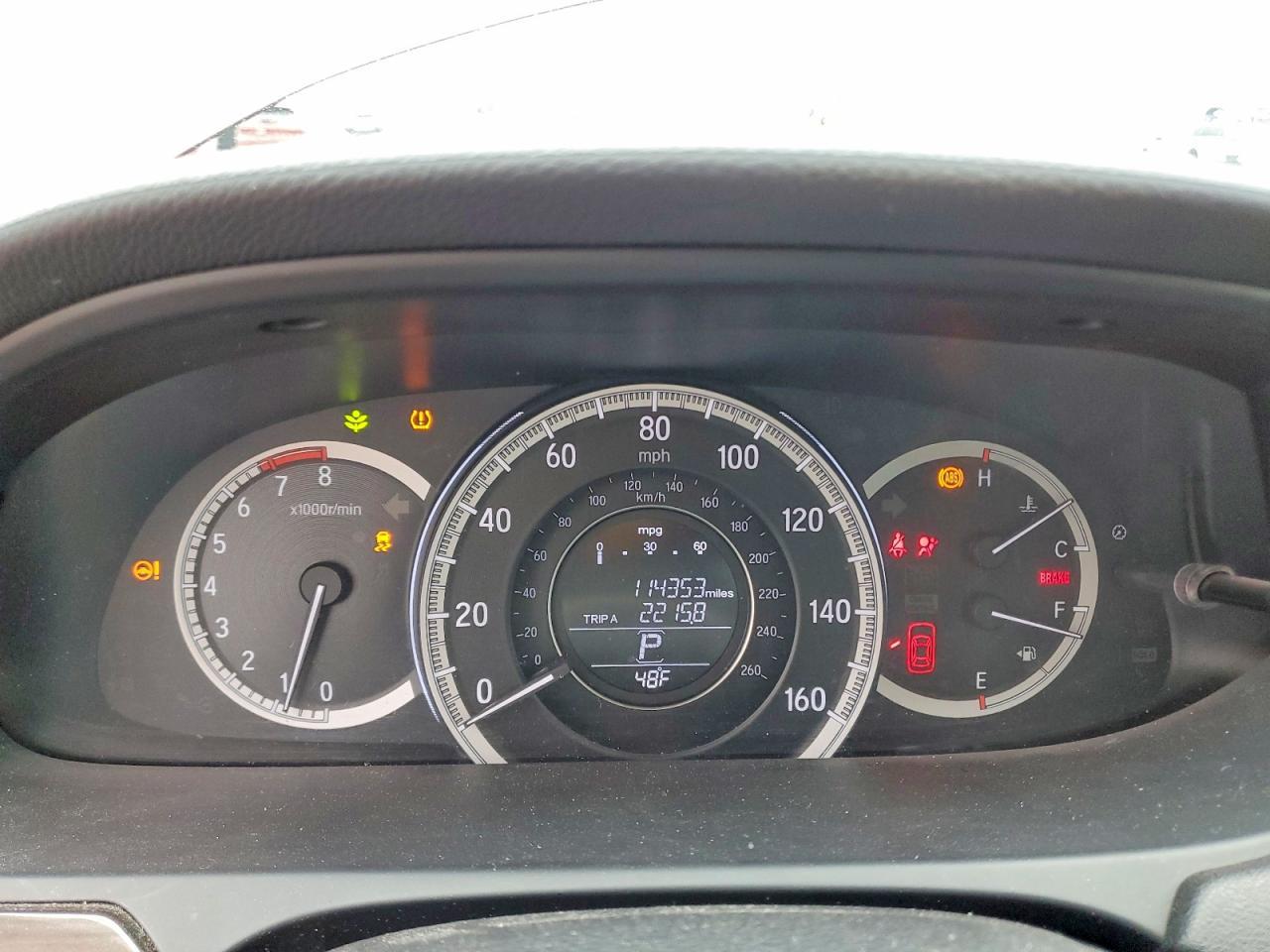 2016 HONDA ACCORD