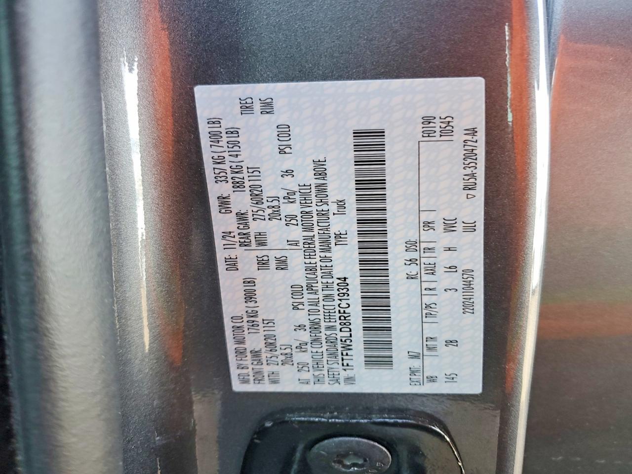 2024 FORD F-150