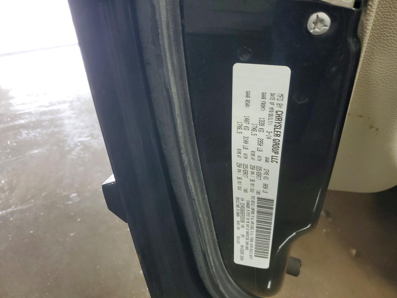 2014 DODGE GRAND CARAVAN