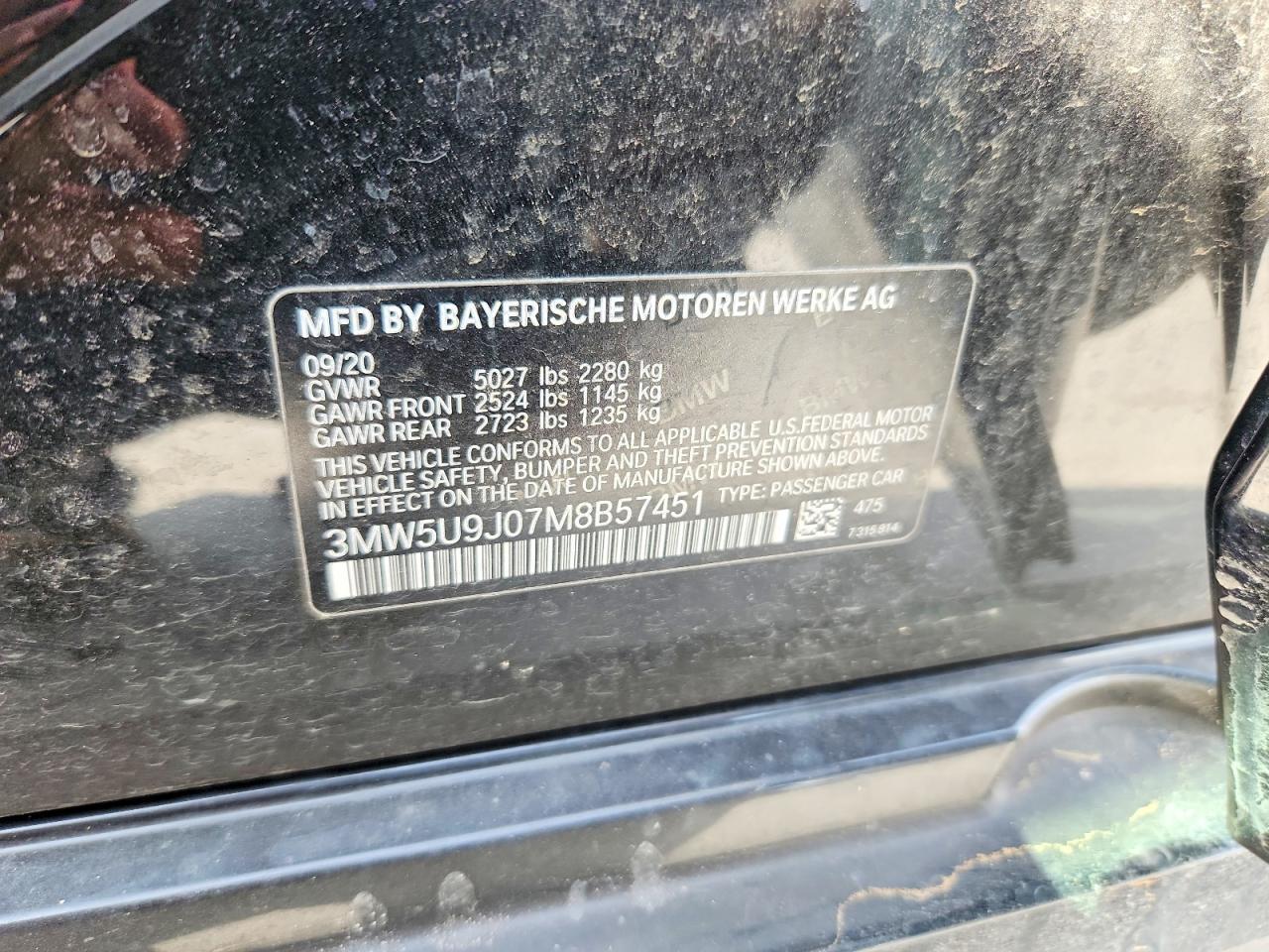 2021 BMW M340XI