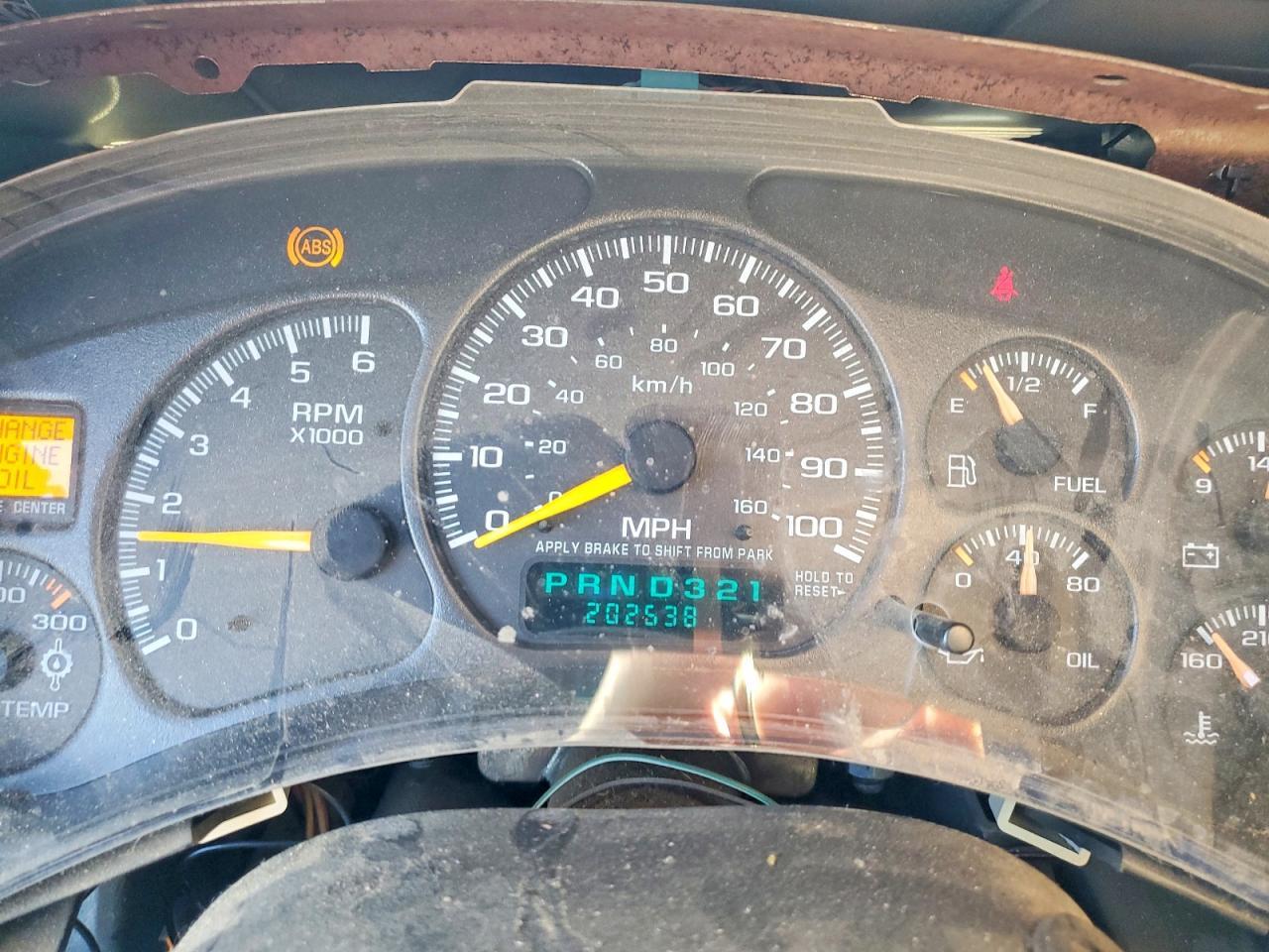 2001 CHEVROLET 2500