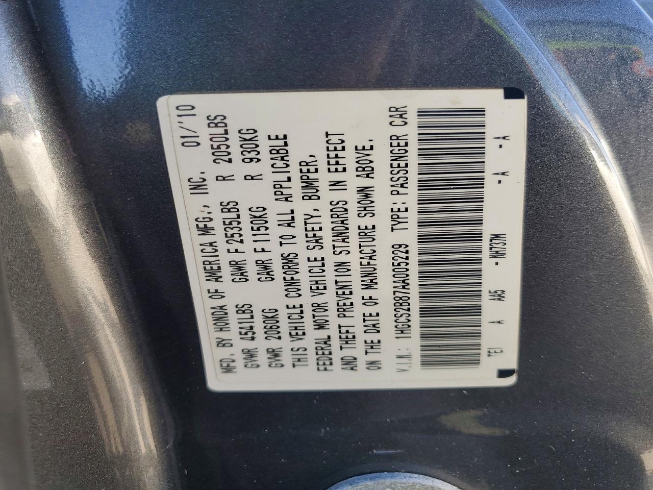 2010 HONDA ACCORD
