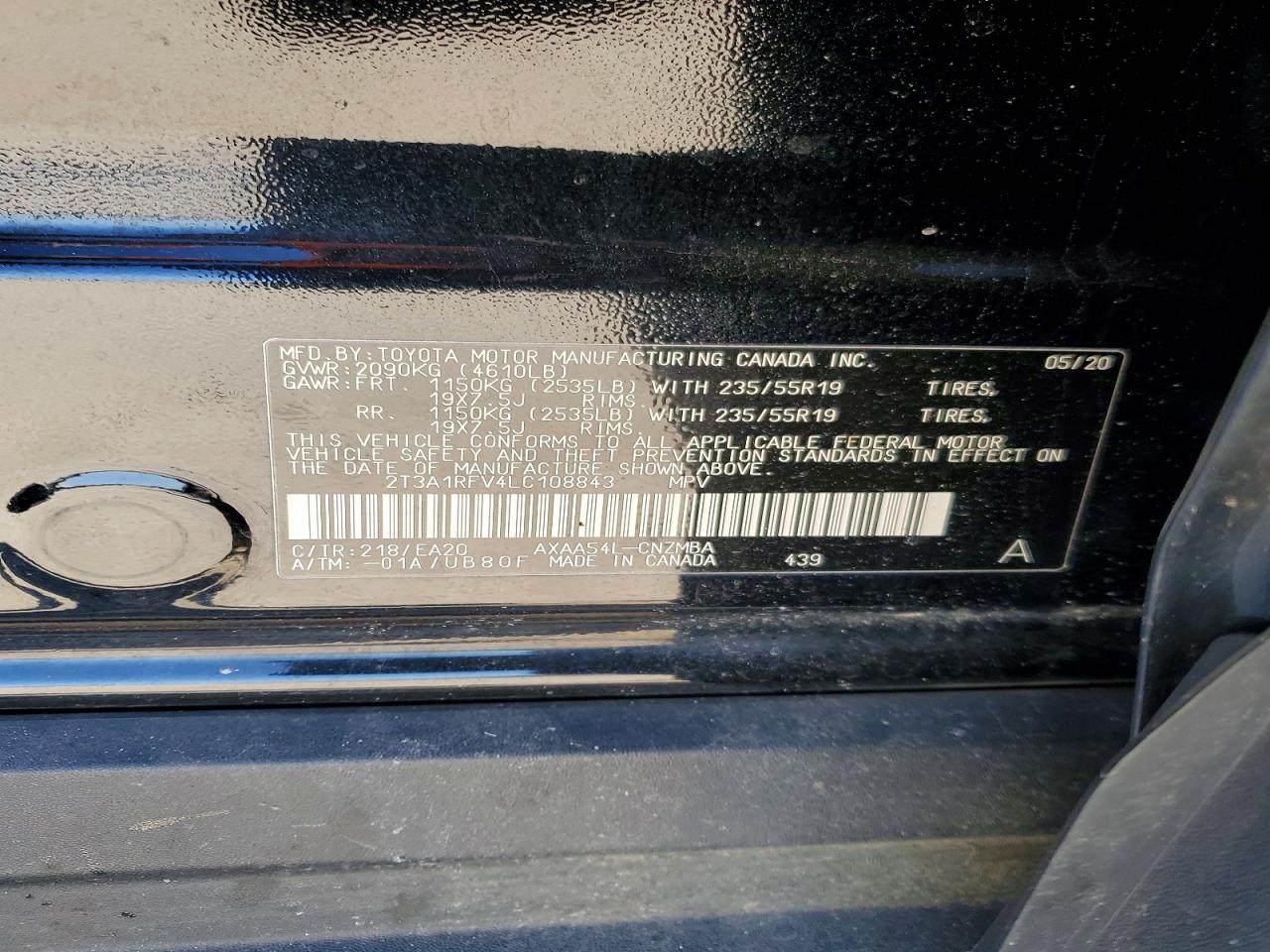 2020 TOYOTA RAV4