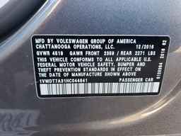 2017 VOLKSWAGEN Passat