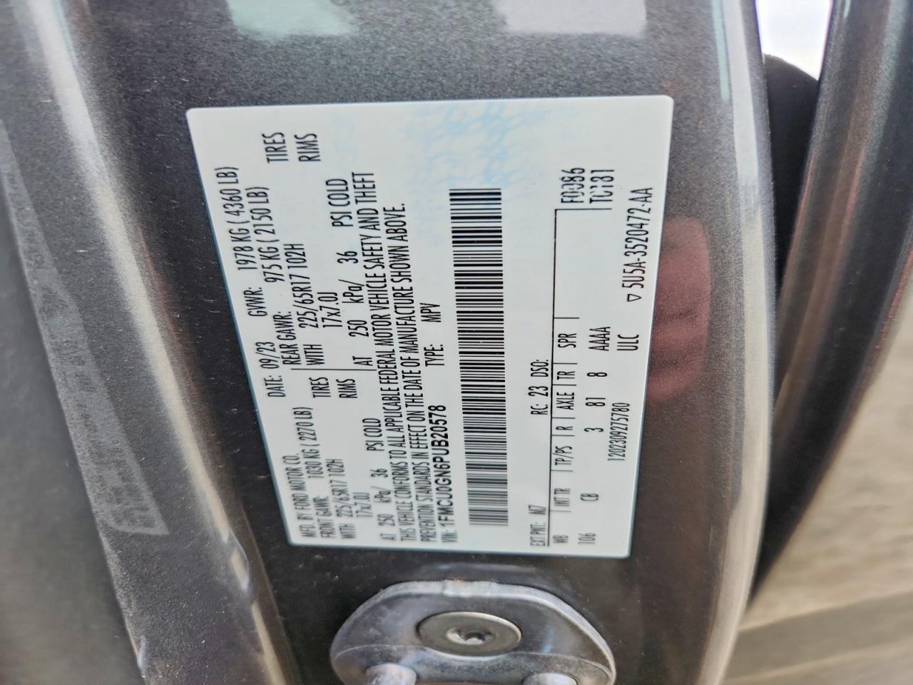 2023 FORD ESCAPE