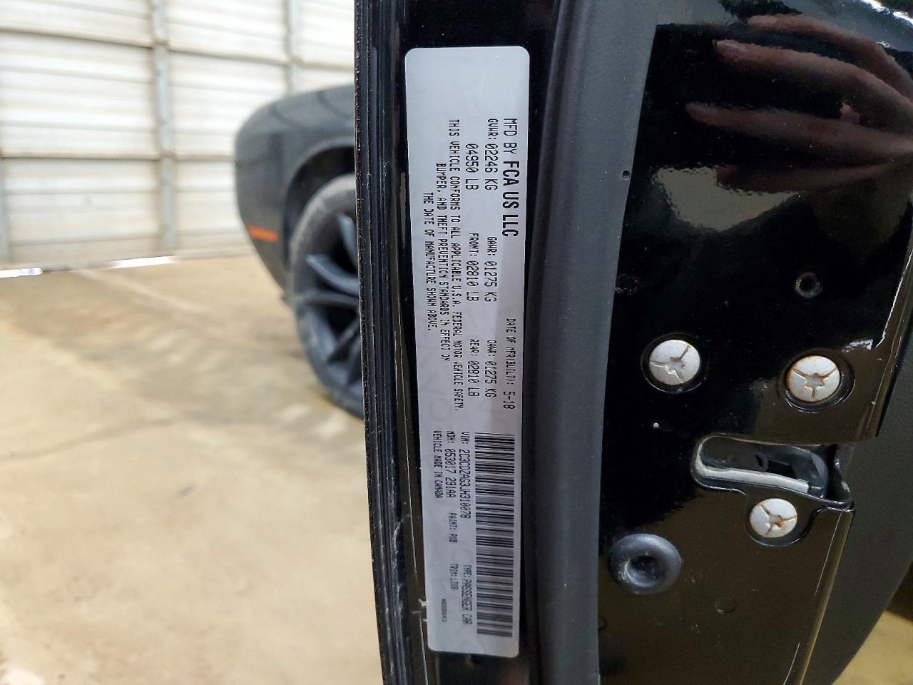 2018 DODGE Challenger