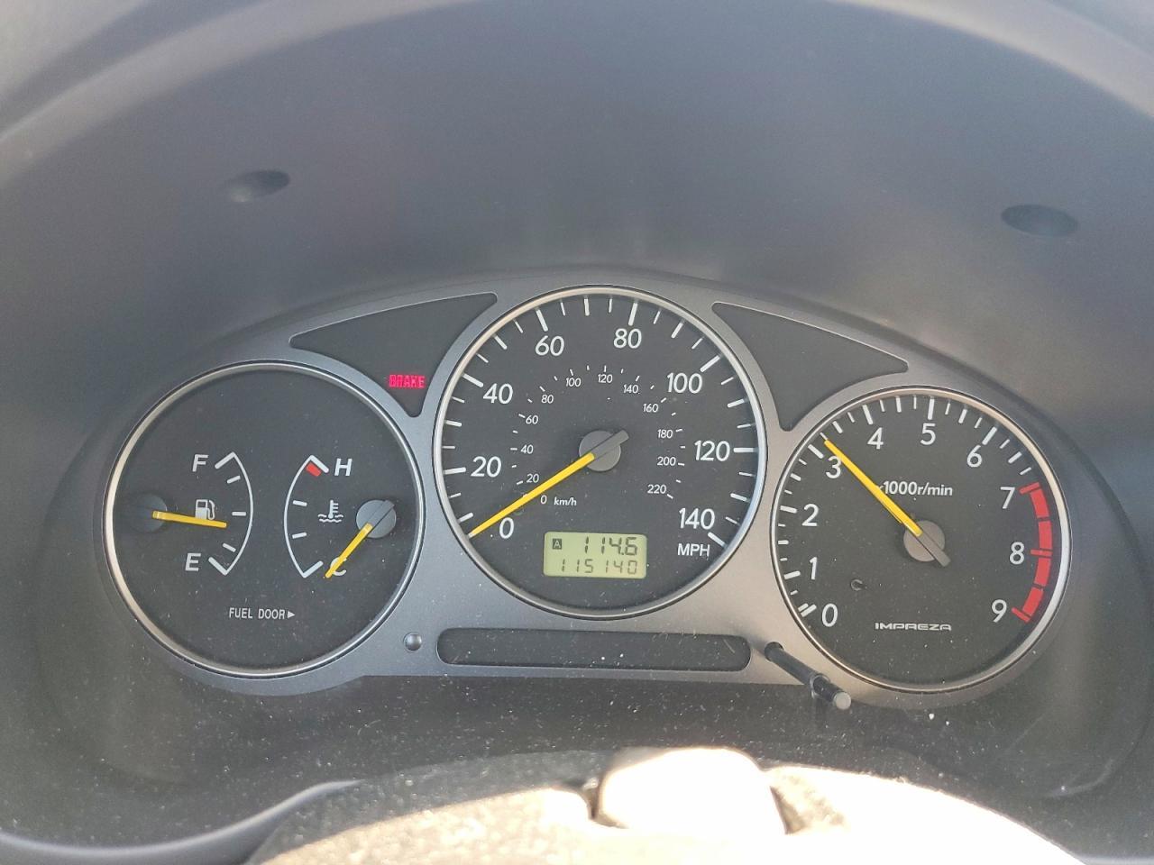 2002 SUBARU IMPREZA