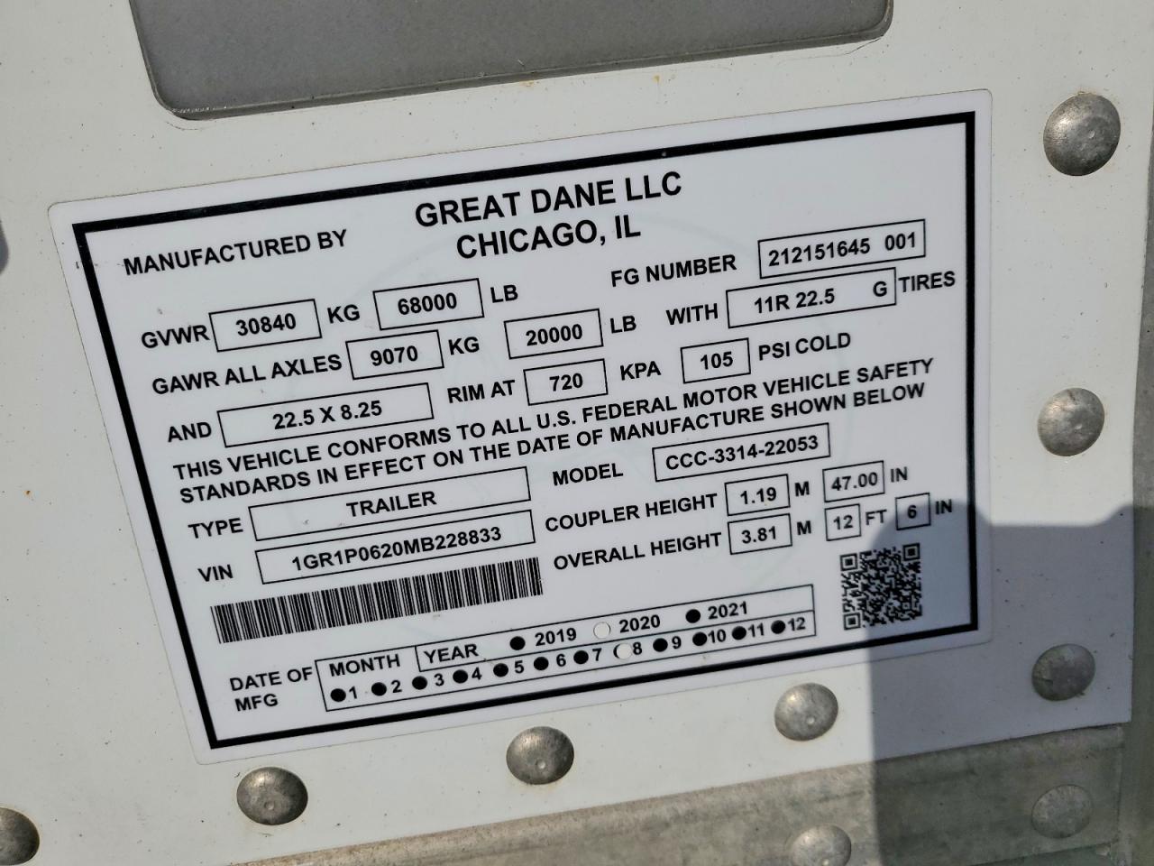 2021 Great Dane Trailers